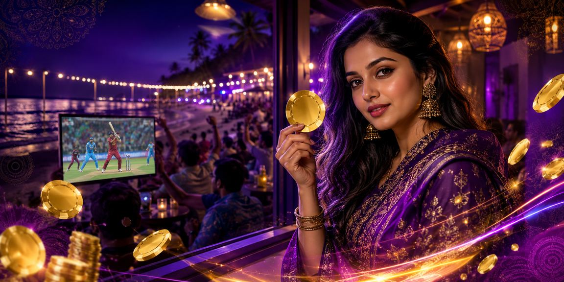 সেন্ট মার্টিন সৈকতে ক্রিকেট বেটিংয়ের দৃশ্য
